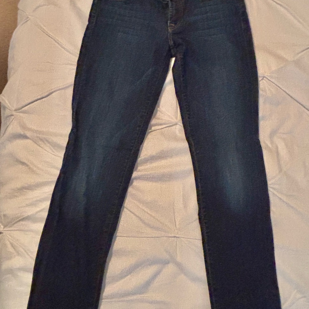 7 for all Mankind Women’s Dark Blue Roxanne fit Jeans
